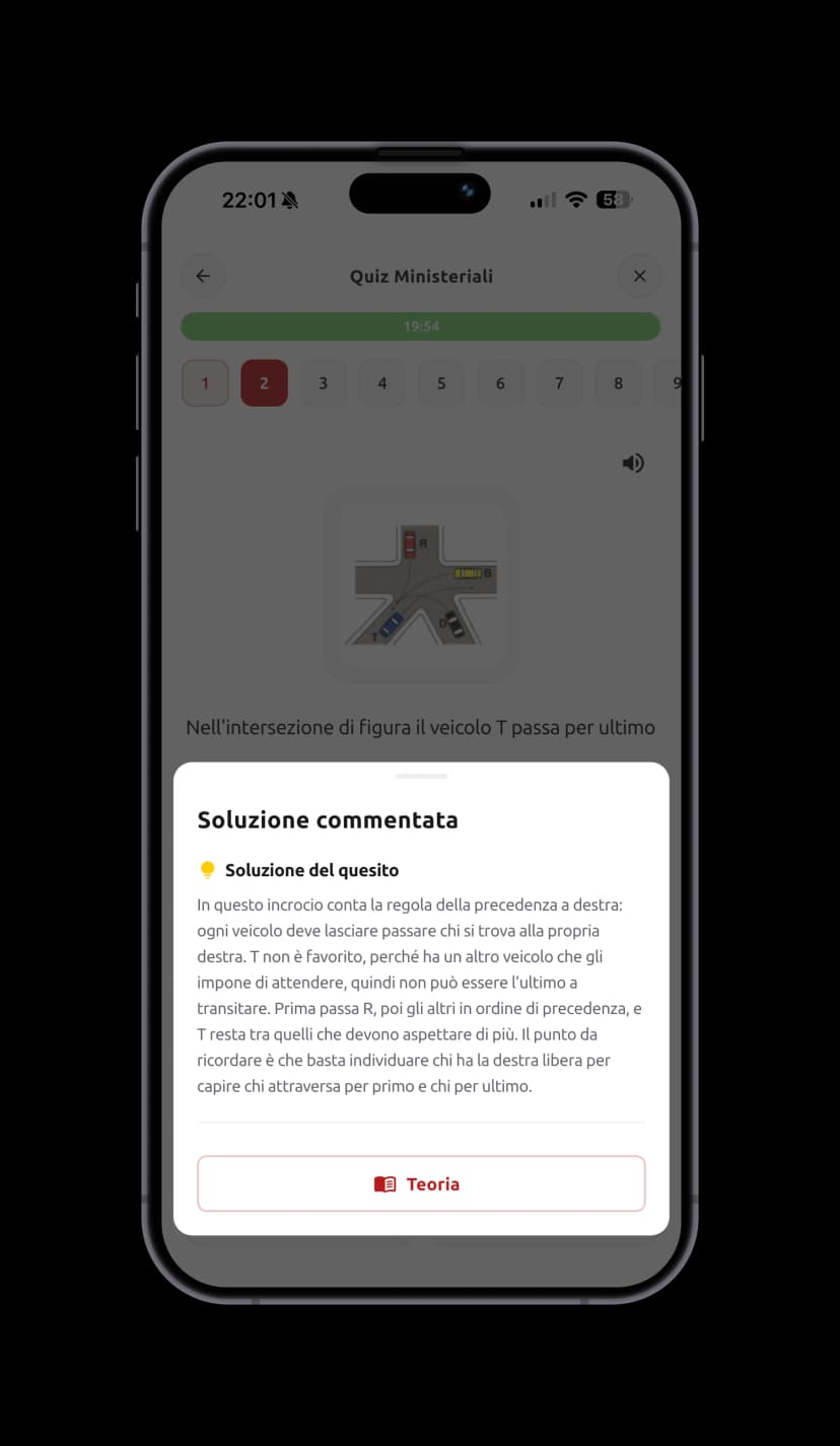 Capisci gli errori nell’app PatenteFlash